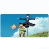 Anime Howl s Moving Castle mouse mats keyboard pc accessories desk pad Computer mat Office carpet 2 - Howl’s Moving Castle Shop